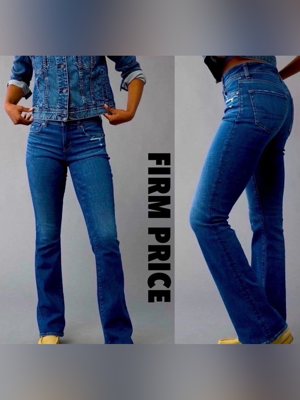 AMERICAN EAGLE High Waist Skinny Kick Jeans